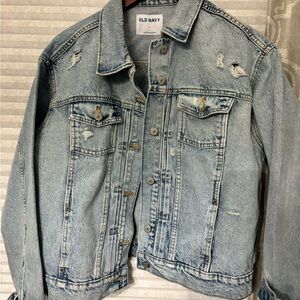 Old Navy Classic Blue Denim Jacket - size large